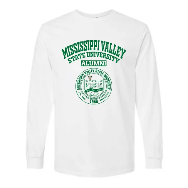 Mississippi Valley State University seal light MS LG Alumni Long Sleeve