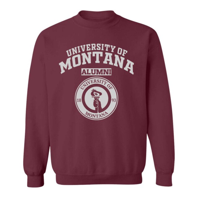 University of Montana seal MT LG Alumni Sweatshirt