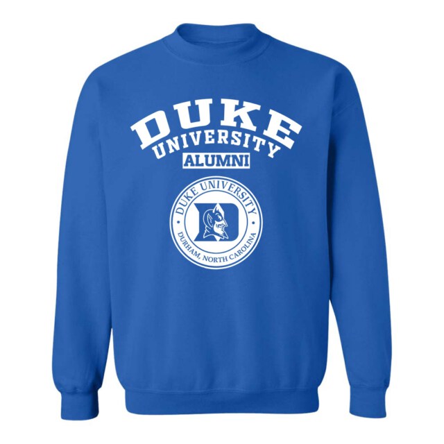 Duke University  Blue Devils NC LG Alumni Sweatshirt