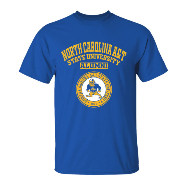 North Carolina A&T State university Aggies NC LG Alumni T Shirt