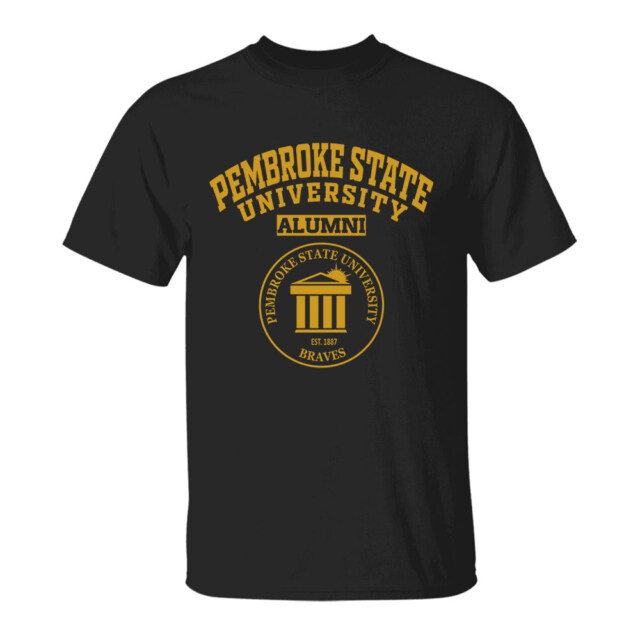 Pembroke State University seal NC LG Alumni T Shirt