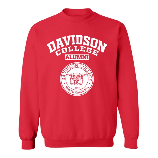 Davidson College Wildcats NC LG Alumni Sweatshirt