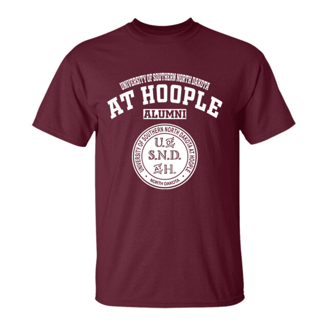 University of Southern North Dakota at Hoople ND LG Alumni T Shirt
