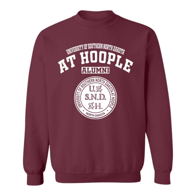 University of Southern North Dakota at Hoople ND LG Alumni Sweatshirt