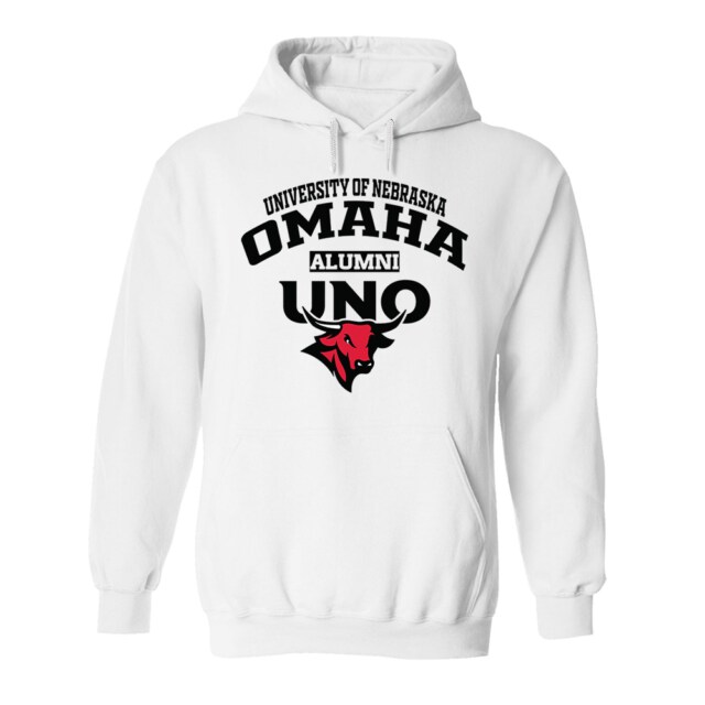 University of Nebraska Omaha Mavericks light NE LG Alumni Hoodie