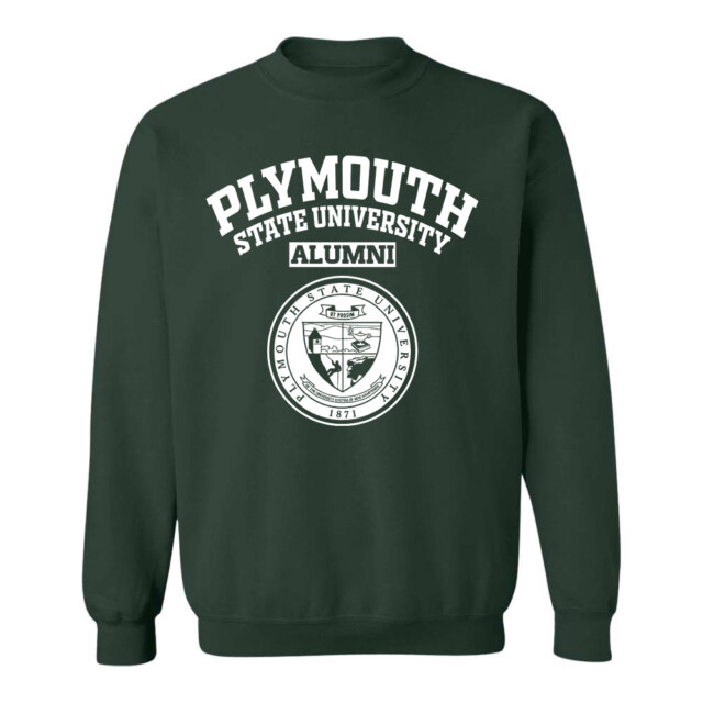 Plymouth State University seal NH LG Alumni Sweatshirt