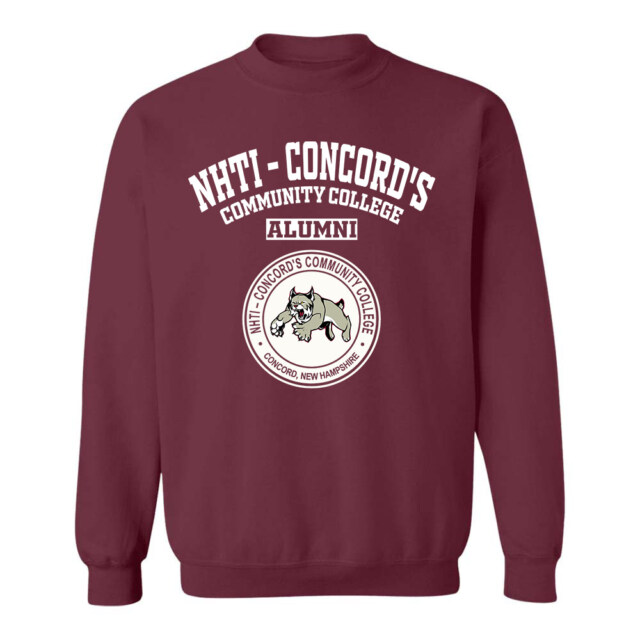 NHTI Concords Community College NH LG Alumni Sweatshirt