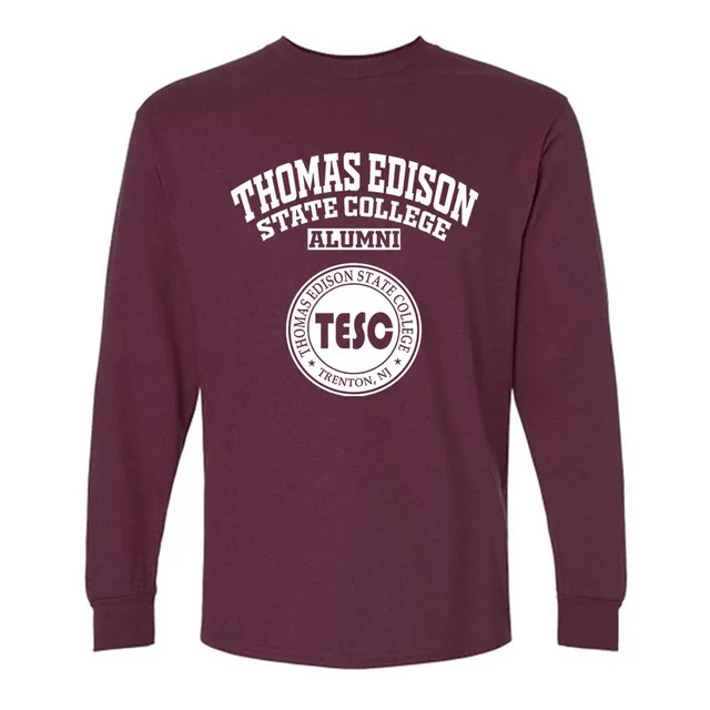Thomas Edison State College seal NJ LG Alumni Long Sleeve