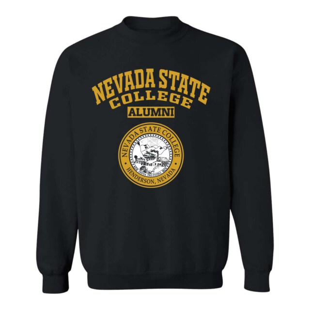 Nevada State College seal NV LG Alumni Sweatshirt