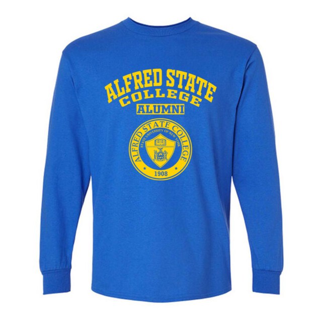 Alfred State College seal NY LG Alumni Long Sleeve