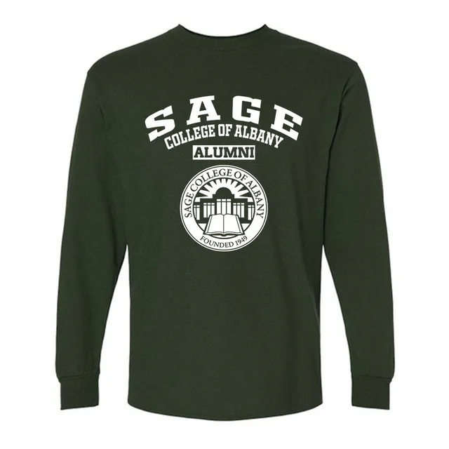 Sage College of Albany NY Seal LG Alumni Long Sleeve