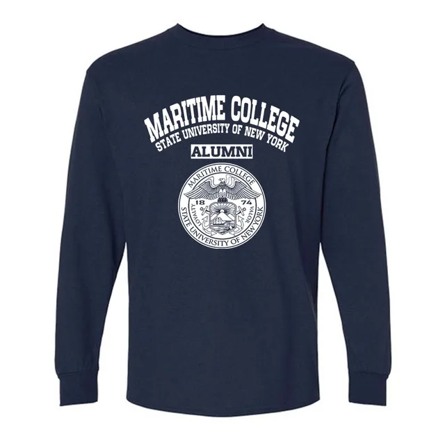 SUNY Maritime College seal NY LG Alumni Long Sleeve