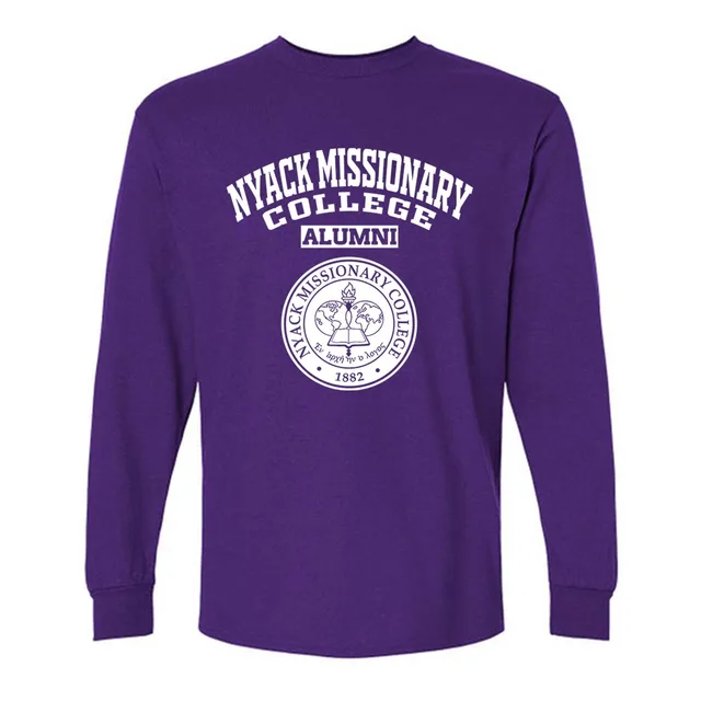 Nyack Missionary College NY Seal LG Alumni Long Sleeve