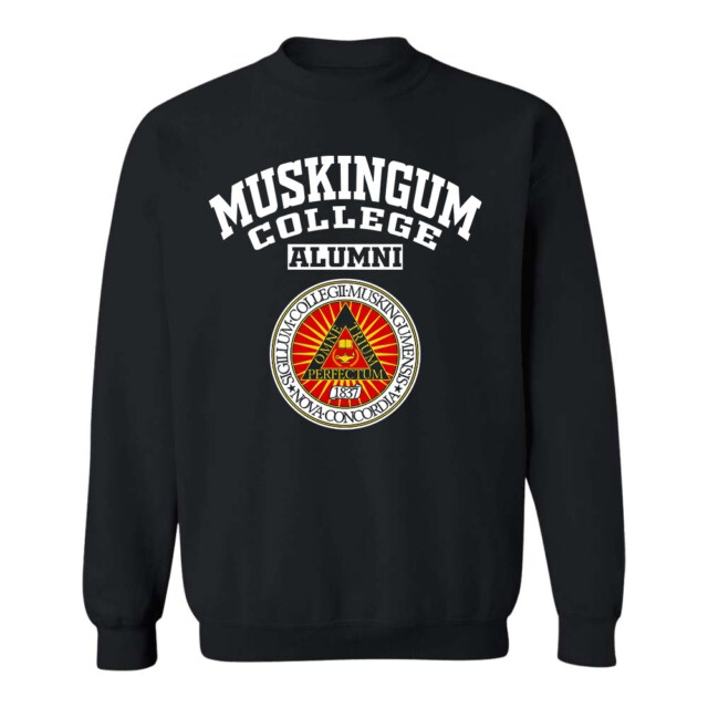 Muskingum College seal OH LG Alumni Sweatshirt