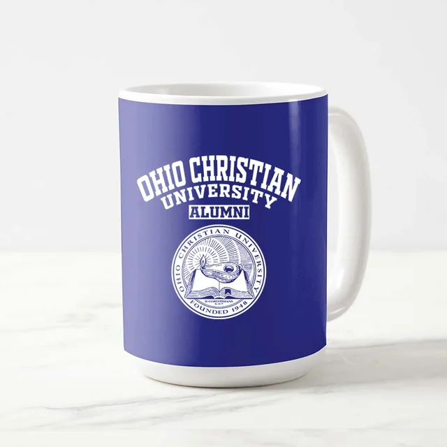 Ohio Christian University seal OH LG Alumni Mug