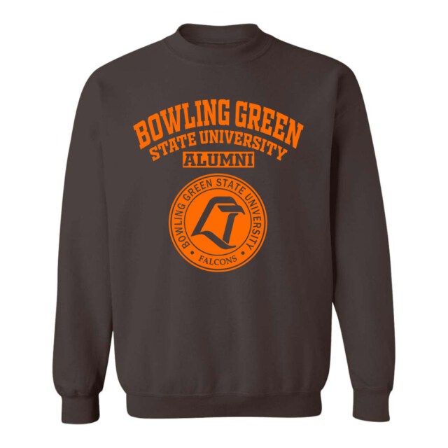 Bowling Green State University Falcons OH dark-LG Alumni Sweatshirt