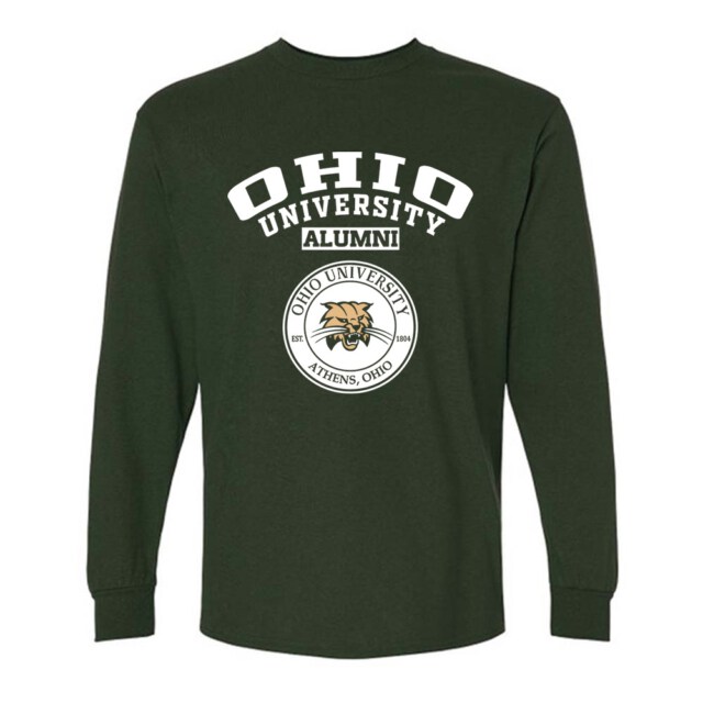 Ohio University Bobcats OH LG Alumni Long Sleeve