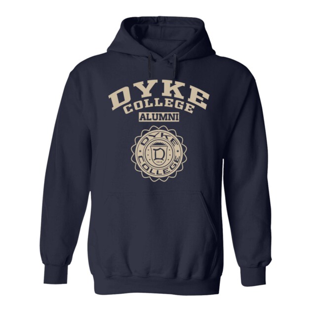 Dyke College OH Seal-LG Alumni Hoodie