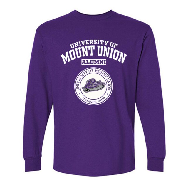 University of Mount Union Purple Raiders OH LG Alumni Long Sleeve