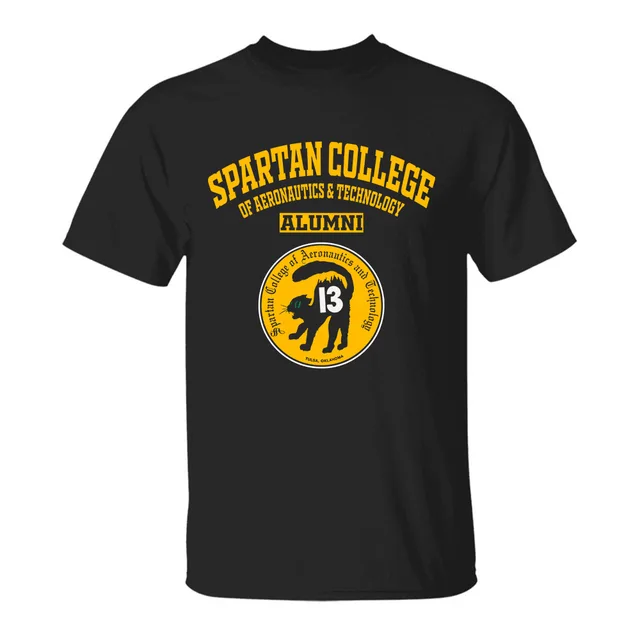 Spartan College of Aeronautics and Technology OK LG Alumni T Shirt