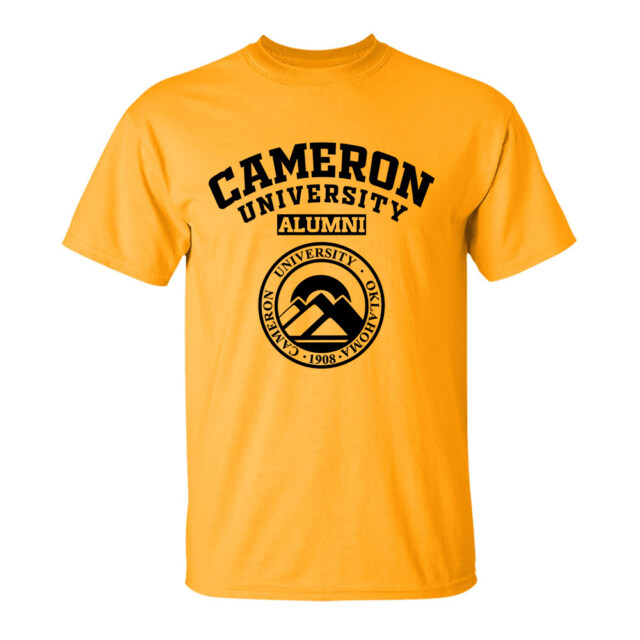 Cameron University OK Seal-LG Alumni T Shirt