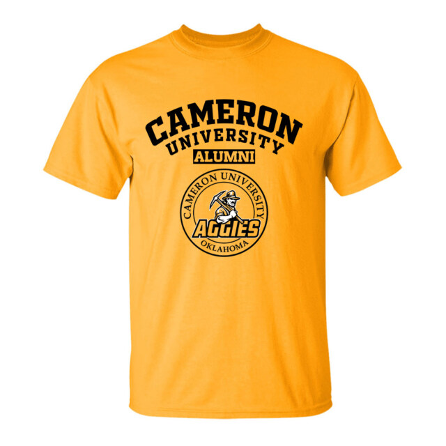 Cameron University Aggies light OK LG Alumni T Shirt