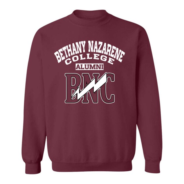 Bethany Nazarene College OK LG Alumni Sweatshirt