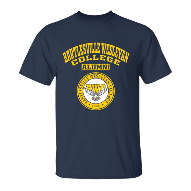 Bartlesville Wesleyan College Eagles OK LG Alumni T Shirt