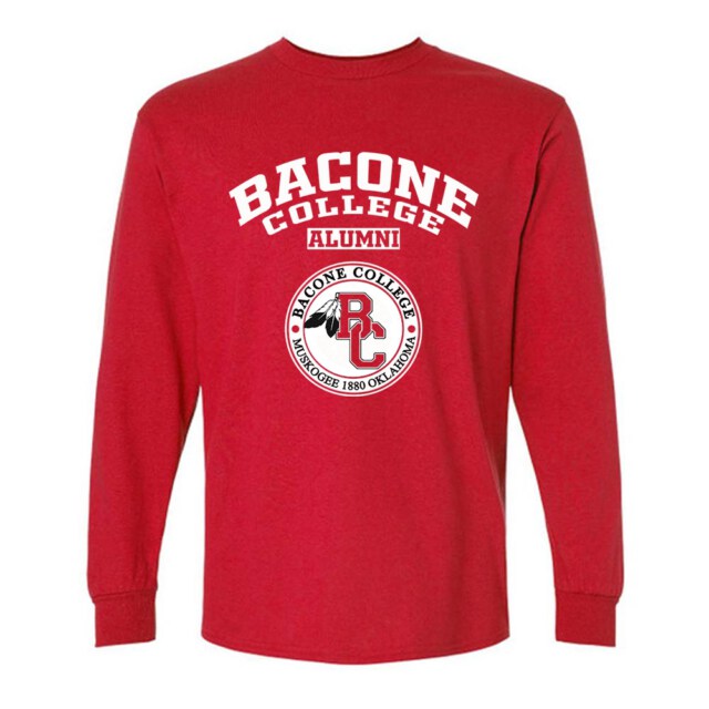 Bacone College Warriors OK LG Alumni Long Sleeve