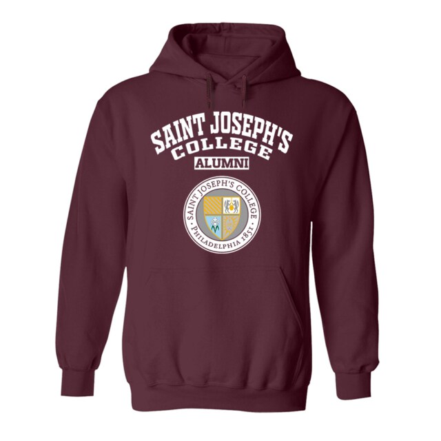 Saint Josephs College seal PA LG Alumni Hoodie