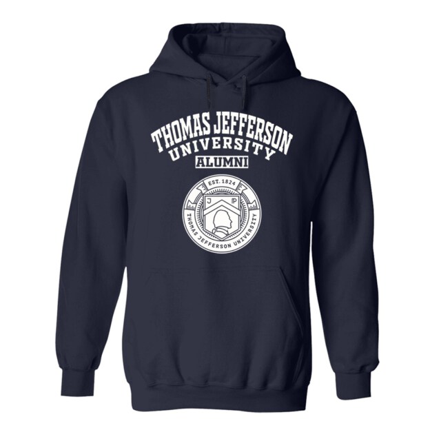Thomas Jefferson University seal PA LG Alumni Hoodie