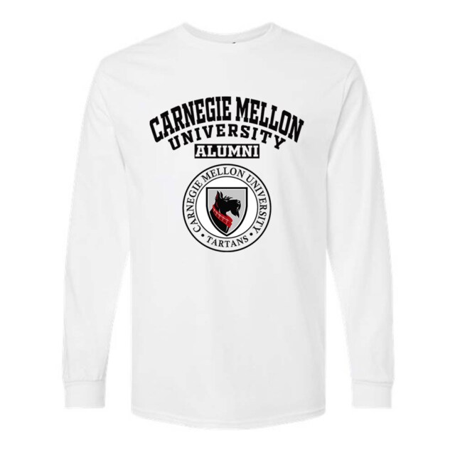 Carnegie Mellon University Tartans light PA LG Alumni Long Sleeve