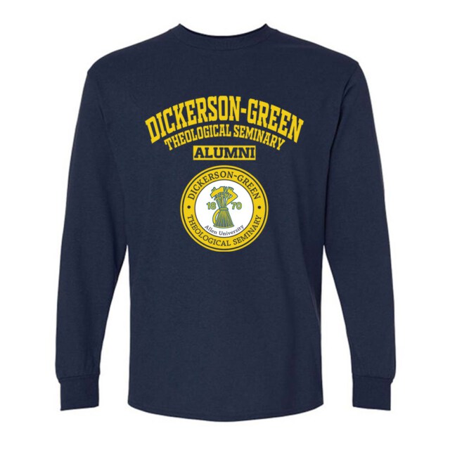 Dickerson Green Theological Seminary SC Seal-LG Alumni Long Sleeve