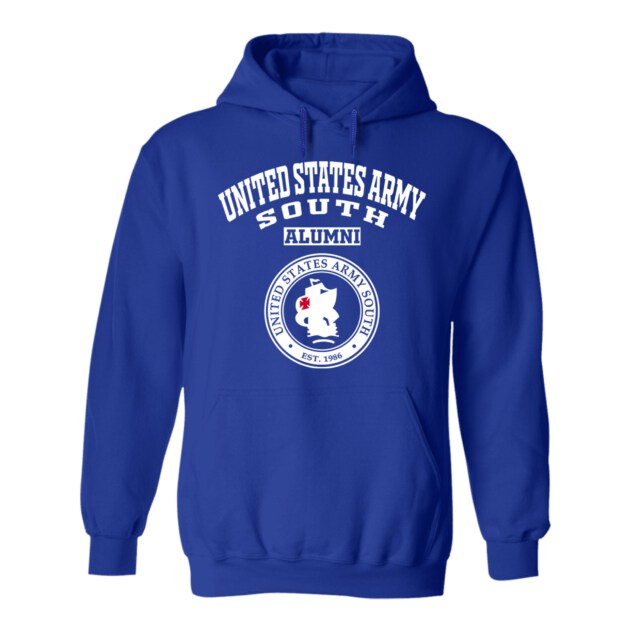 United States Army South seal TX LG Alumni Hoodie