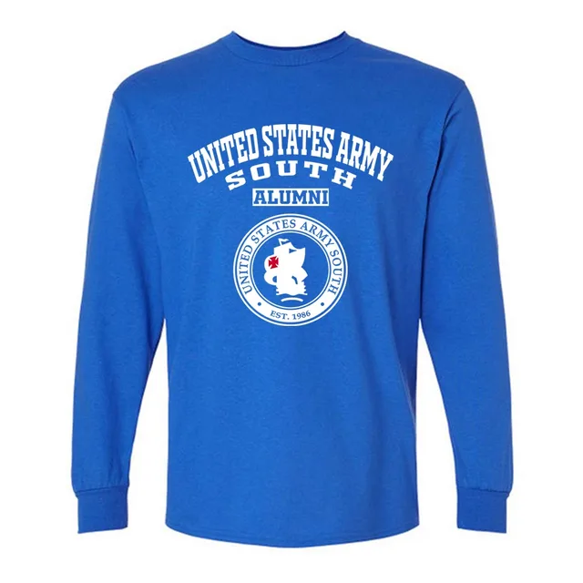 United States Army South seal TX LG Alumni Long Sleeve