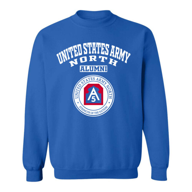 United States Army North seal TX LG Alumni Sweatshirt