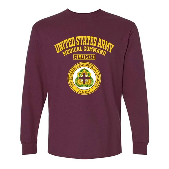 United States Army Medical Command seal TX LG Alumni Long Sleeve