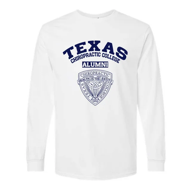 Texas Chiropractic College light TX LG Alumni Long Sleeve