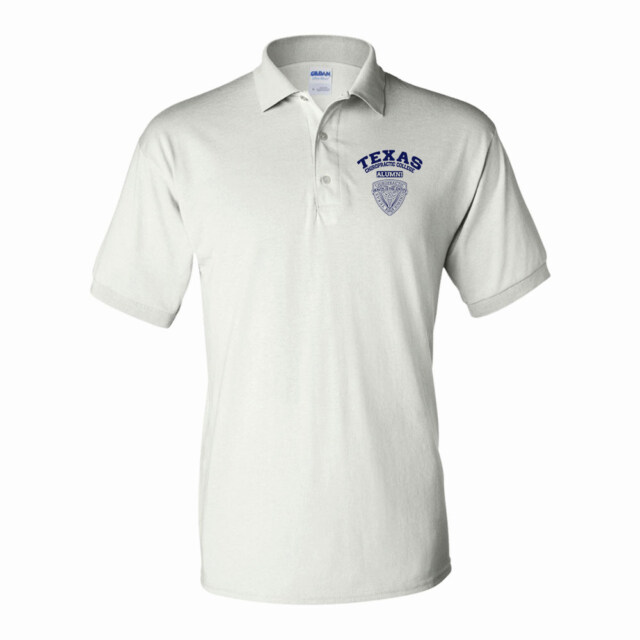 Texas Chiropractic College light TX LG Alumni Polo