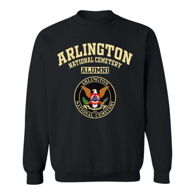 Arlington National Cemetery seal VA LG Alumni Sweatshirt