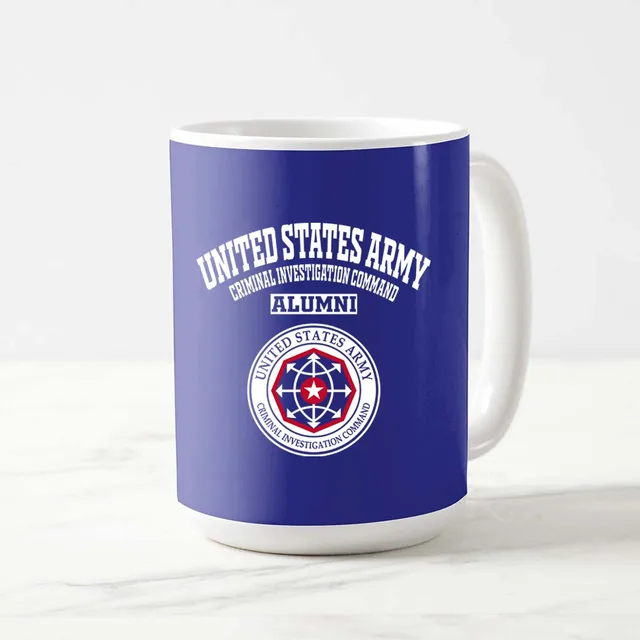 United States Army Criminal Investigation Command seal VA LG Alumni Mug