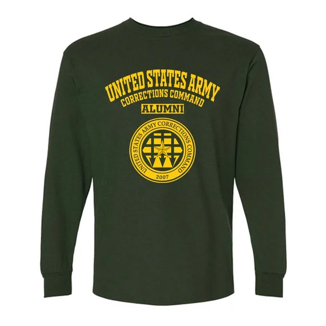 United States Army Corrections Command seal VA LG Alumni Long Sleeve