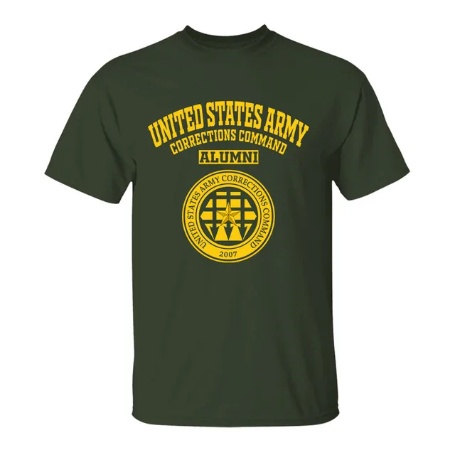 United States Army Corrections Command seal VA LG Alumni T Shirt