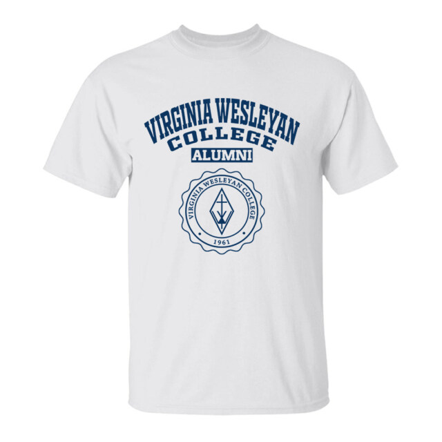 Virginia Wesleyan College seal light VA LG Alumni T Shirt
