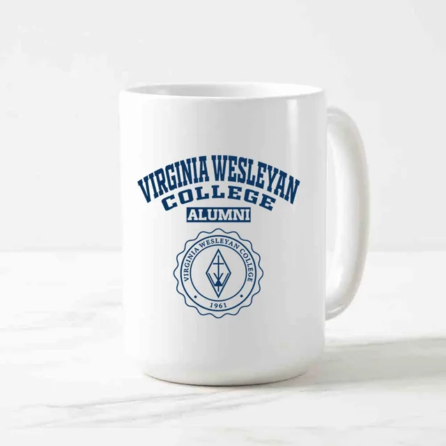 Virginia Wesleyan College seal light VA LG Alumni Mug