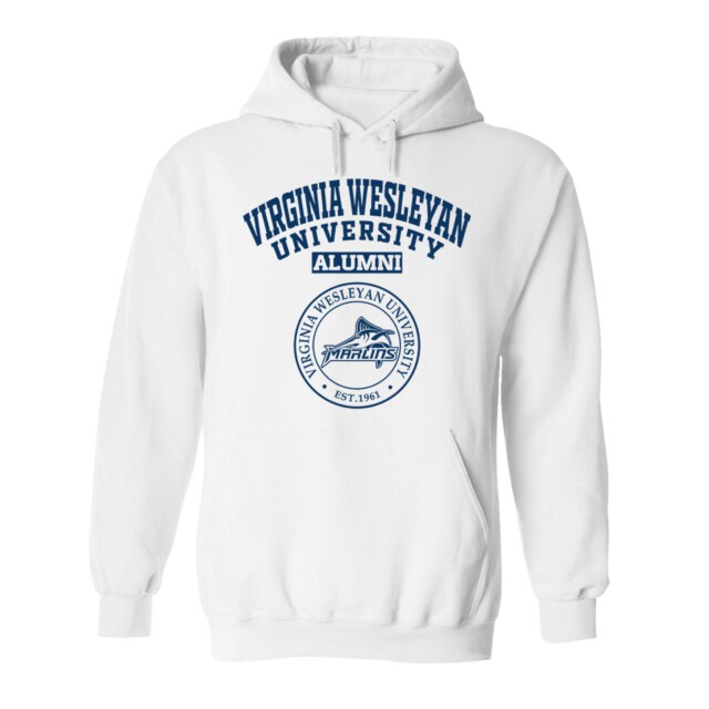 Virginia Wesleyan University Marlins light VA LG Alumni Hoodie