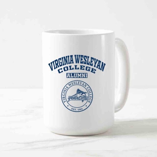 Virginia Wesleyan College Marlins Light VA LG Alumni Mug