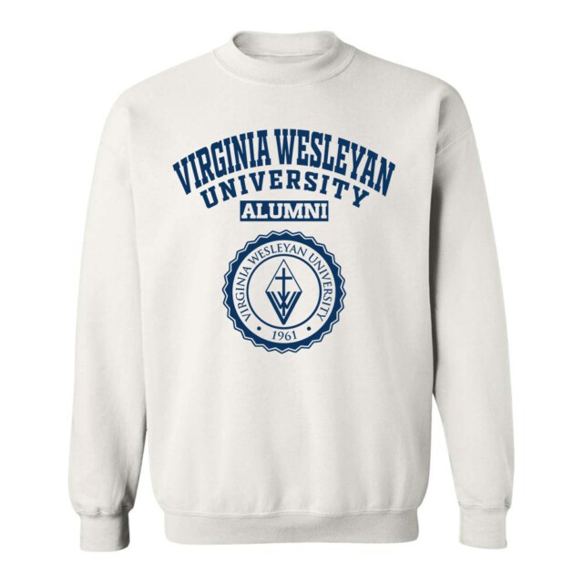 Virginia Wesleyan University seal light VA LG Alumni Sweatshirt