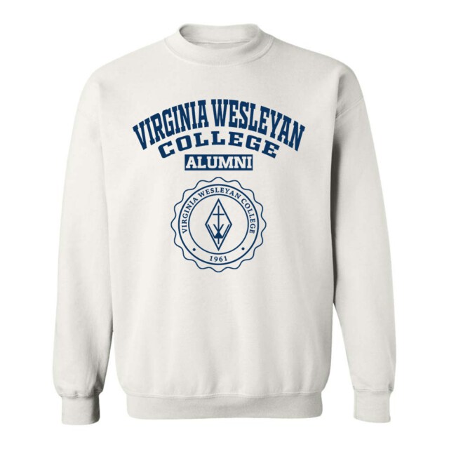 Virginia Wesleyan College seal light VA LG Alumni Sweatshirt