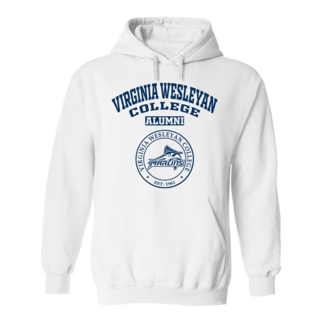 Virginia Wesleyan College Marlins Light VA LG Alumni Hoodie